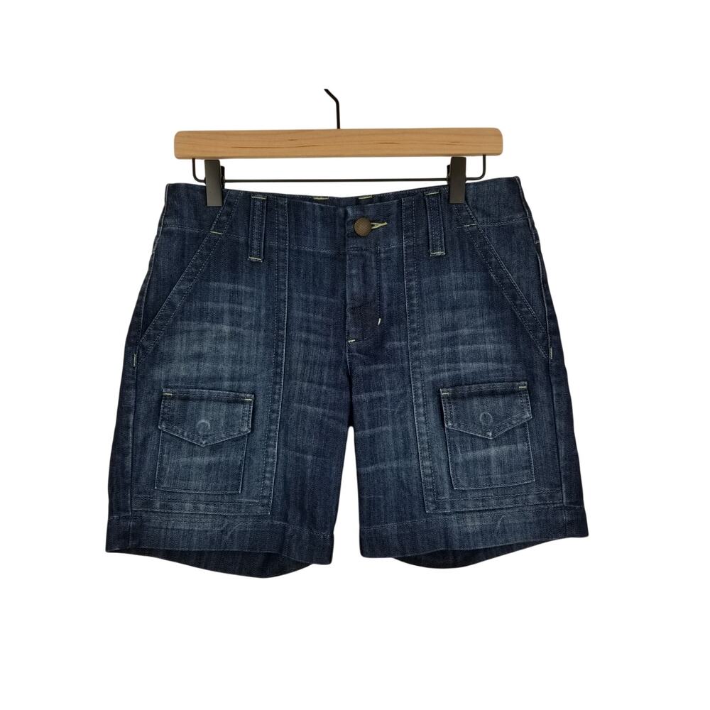 CAbi Utility Denim Shorts 4 style #890